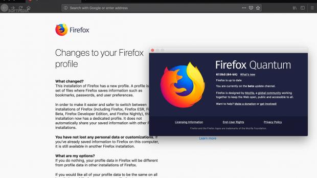 With the Firefox 66 release out the door, Mozilla is now concentrating its efforts on the next major release of its open-source and cross-platform web browser used by millions of computer and mobile users worldwide, Firefox 67.