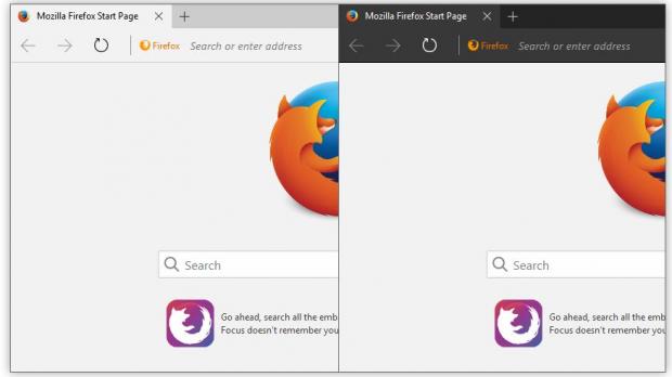 Firefox Edge is a free theme for Firefox users
