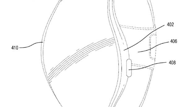 Apple Watch patent drawing