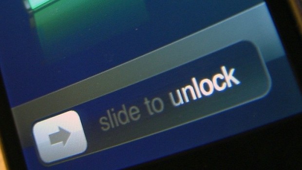 A iPhone's Slide to Unlock feature