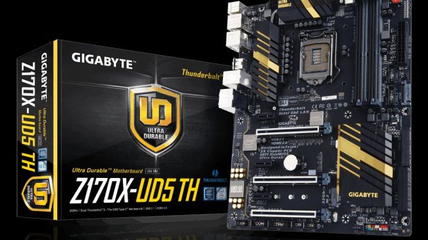 Gigabyte Z170X-UD5 first Thunderbolt certified motherboard
