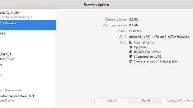 GNOME Firmware Updater