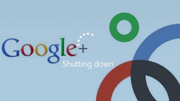 Google+ shutting down