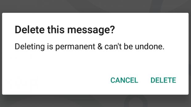 Allo comes with the option to delete messages