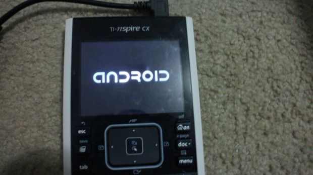 TI Nspire CX running Android