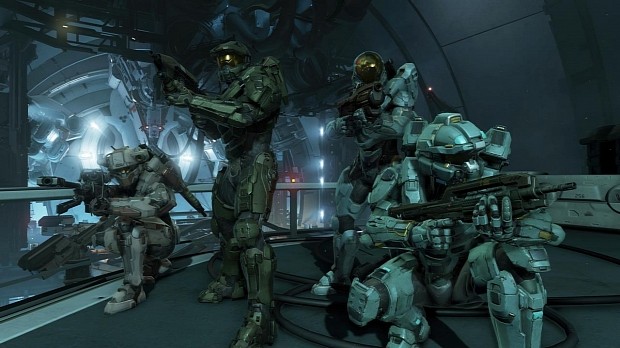 Master Chief's Blue Team in Halo 5