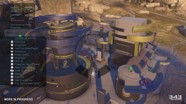 Halo 5: Guardians Forge options