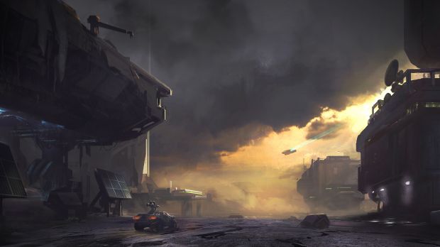 Halo 5: Guardians - Skirmish at Darkstar concept