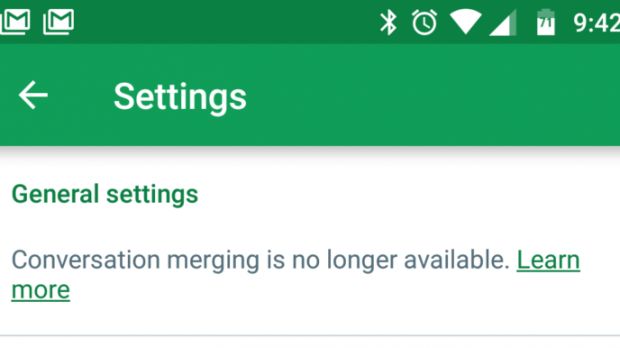 Hangouts v.11 removes merged conversations