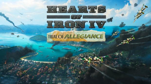Hearts of Iron IV: Trial of Allegiance key art