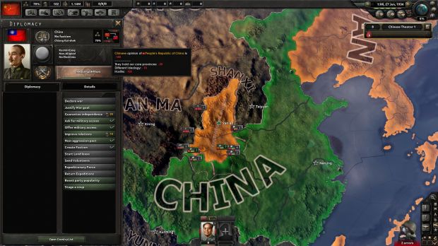 Hearts of Iron IV - China reveal