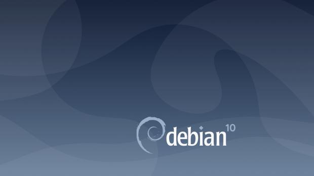 Debian GNU/Linux 10 "Buster" default theme