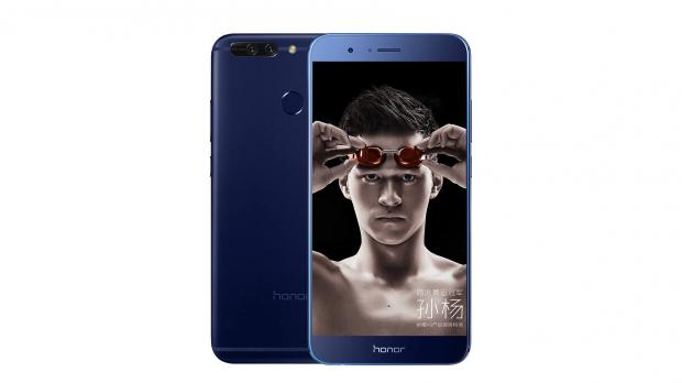 Honor V9 in Blue color
