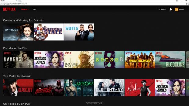 Netflix in Chrome