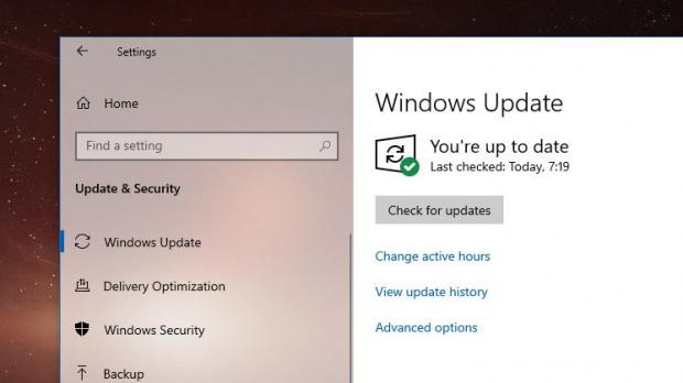Windows Update in Windows 10