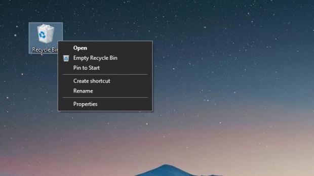 Recycle Bin in Windows 10