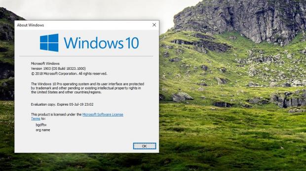 Microsoft recently rolled out Windows 10 version 1903 preview build 18323 and because we’re getting closer to the moment the next major OS feature update is finalized, the focus is mostly on refining bugs and improving performance.