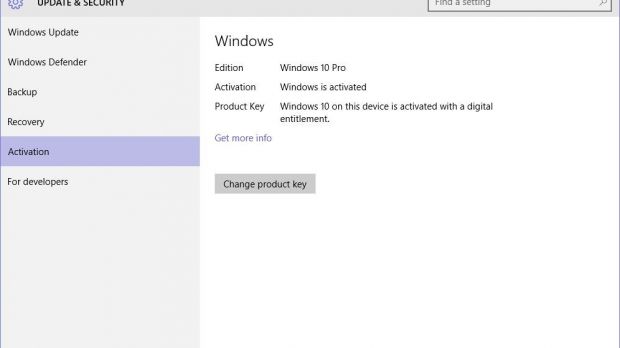 Windows 10 1511 now allows you to easily upgrade to Pro