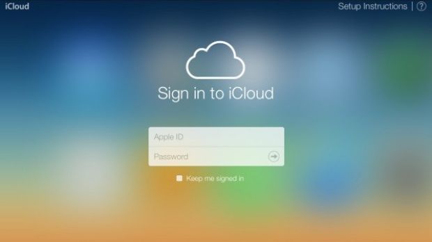 Phishing page for iCloud log-in