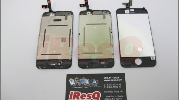 From left to right, you have the iPhone 3G, iPhone 3GS, and the iPhone 4G front panel