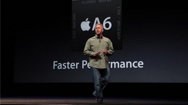 Phil Schiller talking about the performance enabled by the A6 chip