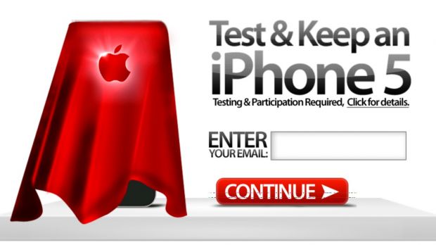 iPhone 5 scam