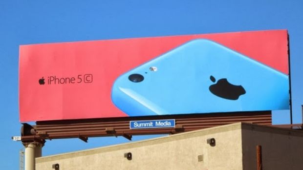 iPhone 5c billboard