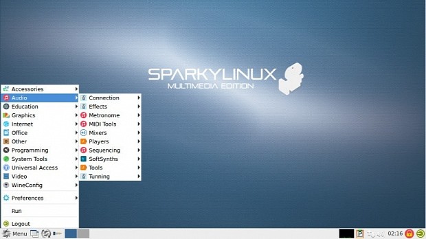 SparkyLinux 4.2 Multimedia Edition