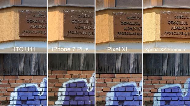 iPhone 7 Plus vs. HTC U11 vs. Pixel XL vs. Xperia XZ Premium building photo test