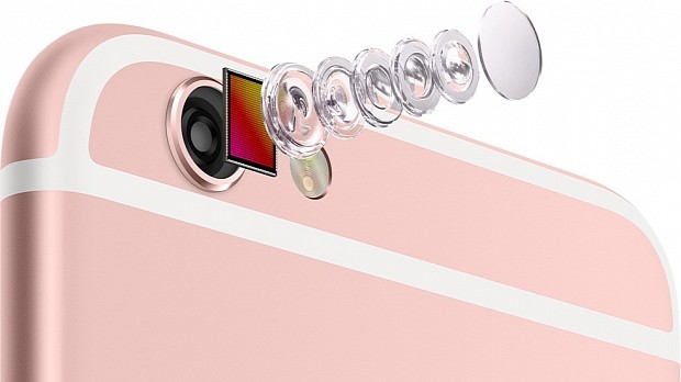 The iPhone 6s iSight camera