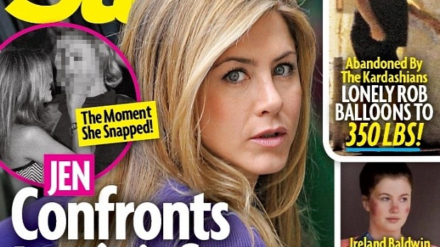 Tab claims Jennifer Aniston caught Justin Theroux cheating, called off engagement