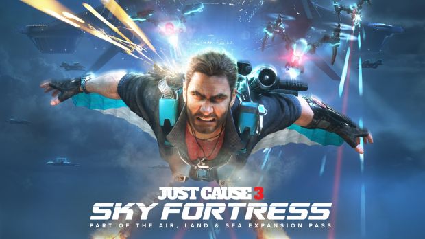 Just Cause 3 - Sky Fortress concept