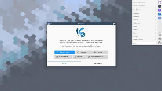  KaOS Linux Gets First ISO Snapshot in 2019 with KDE Plasma 