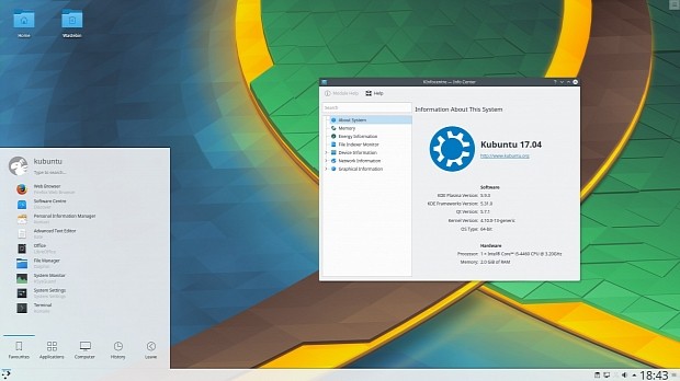 Kubuntu 17.04 released