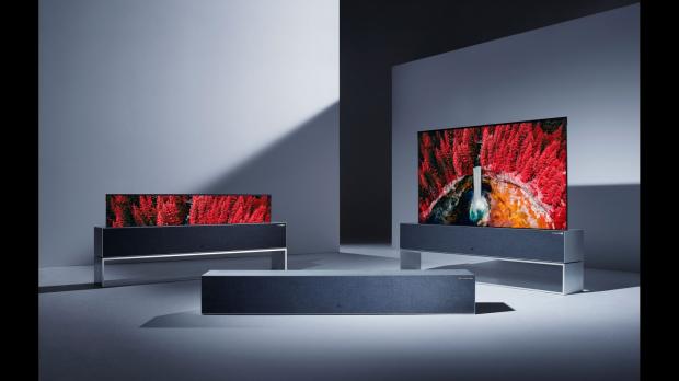 LG's rollable TV