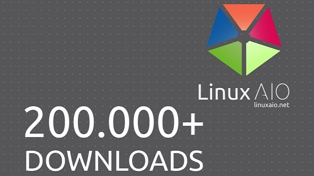Linux AIO passes 200,000 downloads