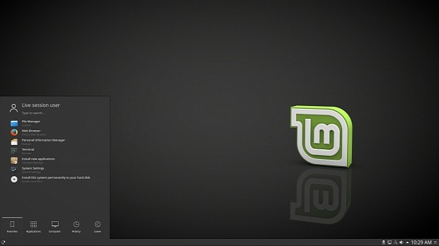 Linux Mint 18.2 "Sonya" KDE Beta