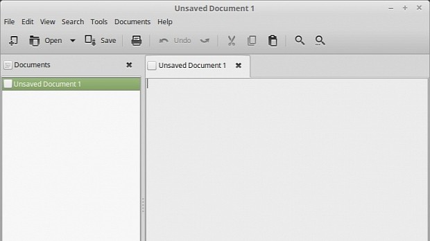 Text Editor X-App for Linux Mint