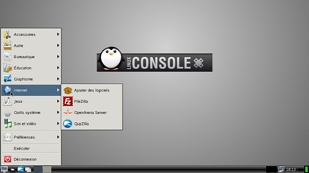 LinuxConsole 2.5 with LXDE