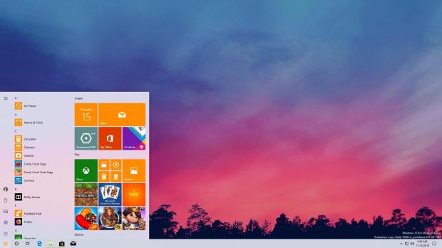 The new light theme in Windows 10