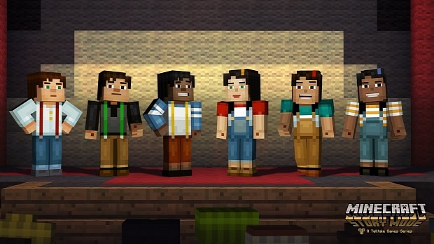 Minecraft: Story Mode's character variations