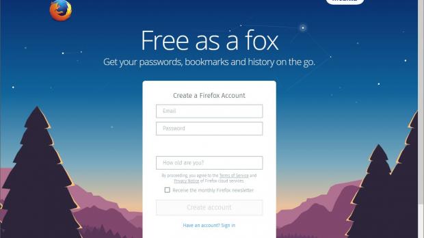 Firefox 53 on Windows 10