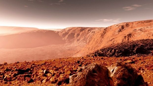 At first glance, Mars doesn't come across as life-friendly