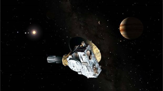 Artist's depiction of New Horizons