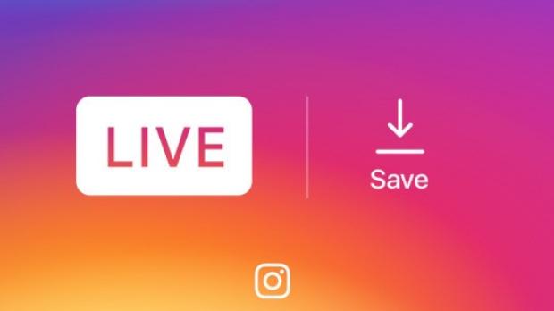 Save live videos in Instagram