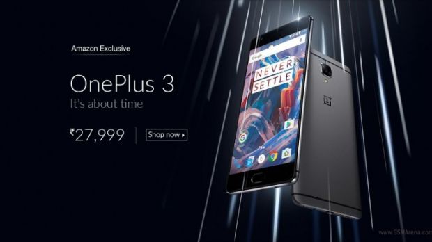 OnePlus 3 official renderings on Amazon India