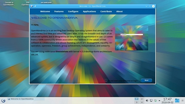 OpenMandriva LX3 Beta 1 released