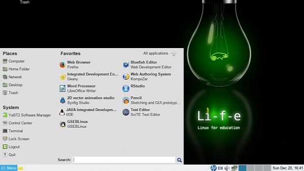 openSUSE Edu Li-f-e 42.1