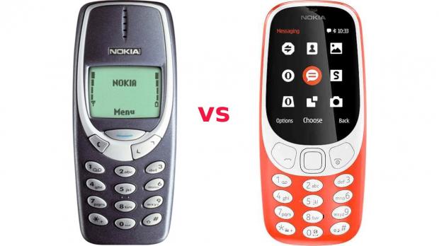 Nokia 3310 vs Modern Nokia 3310
