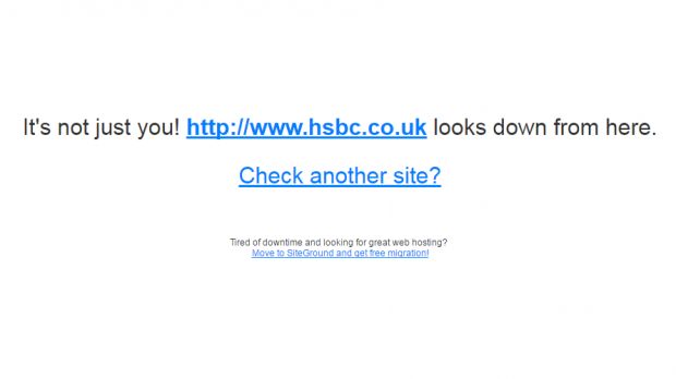 DDoS attack on HSBC UK